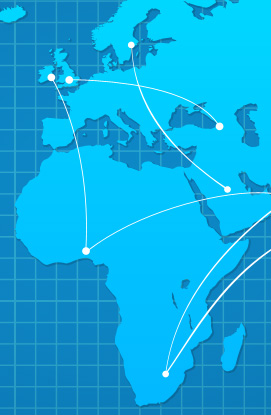 Project Locations map